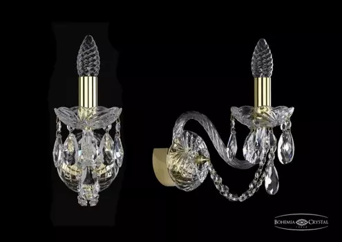 1402B/1/160/G Бра Bohemia Ivele Crystal