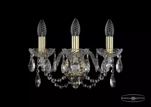 1402B/3/141/G Бра Bohemia Ivele Crystal