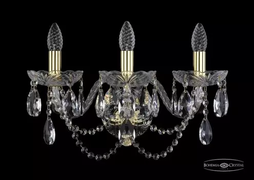 1402B/3/195/XL/G Бра Bohemia Ivele Crystal