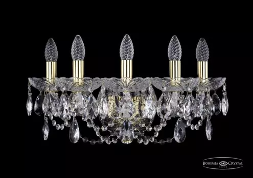 1402B/5/160/XL/G Бра Bohemia Ivele Crystal