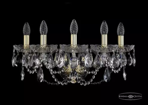 1402B/5/195/XL/G Бра Bohemia Ivele Crystal