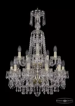 1403/10+5/195/XL-84/2d/G Подвесная люстра Bohemia Ivele Crystal