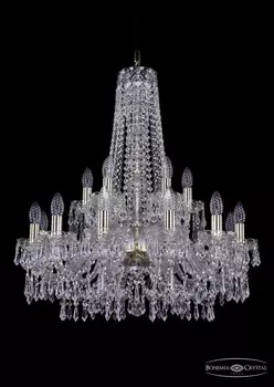 1403/12+6/240/h-76/G Подвесная люстра Bohemia Ivele Crystal