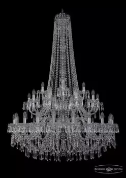 1403/20+10+5/400/h-164/2d/Ni Подвесная люстра Bohemia Ivele Crystal