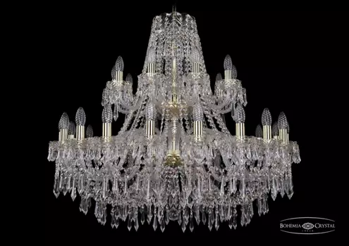 1403/20/530/XL-160/G Подвесная люстра Bohemia Ivele Crystal