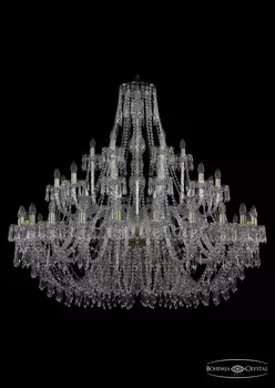 1403/24+12+6/530/G Подвесная люстра Bohemia Ivele Crystal