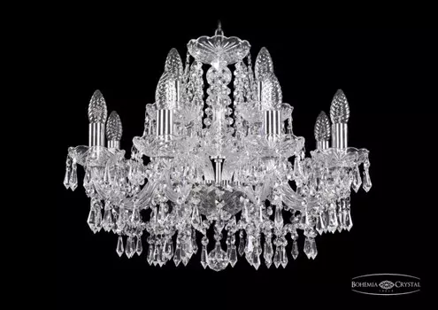 1403/8+4/195/Ni Подвесная люстра Bohemia Ivele Crystal