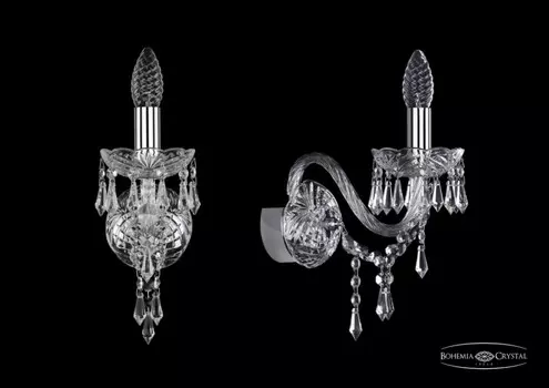 1403B/1/160/Ni Бра Bohemia Ivele Crystal