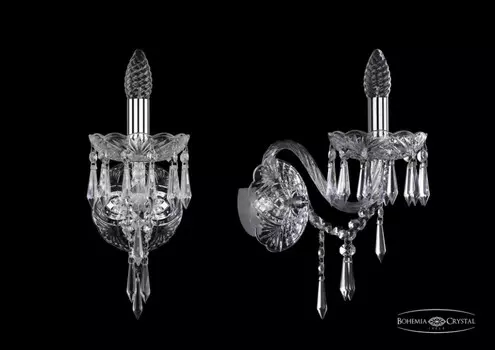 1403B/1/160/XL/Ni Бра Bohemia Ivele Crystal