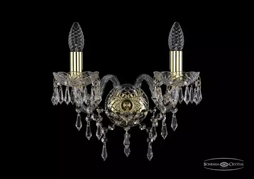 1403B/2/141/G Бра Bohemia Ivele Crystal