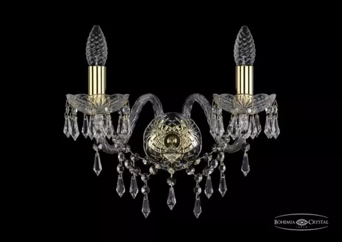 1403B/2/160/G Бра Bohemia Ivele Crystal