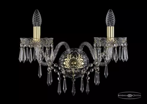 1403B/2/195/XL/G Бра Bohemia Ivele Crystal
