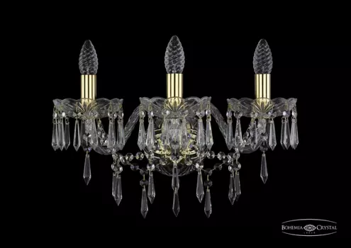1403B/3/160/XL/G Бра Bohemia Ivele Crystal
