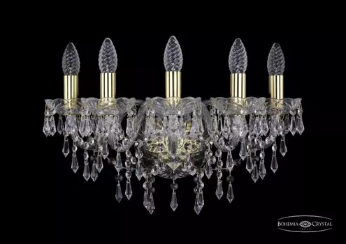 1403B/5/160/G Бра Bohemia Ivele Crystal
