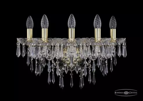 1403B/5/160/XL/G Бра Bohemia Ivele Crystal