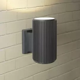 1404 черный Уличный настенный светильник Elektrostandard Techno 4690389073014 (a033491)