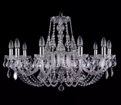 1406/10/300/Ni/Leafs Подвесная люстра Bohemia Ivele