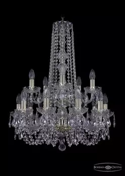 1406/10+5/195/h-75/2d/G Подвесная люстра Bohemia Ivele Crystal