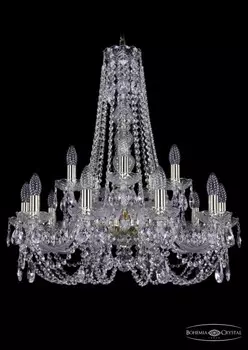 1406/10+5/240/h-75/G Подвесная люстра Bohemia Ivele Crystal