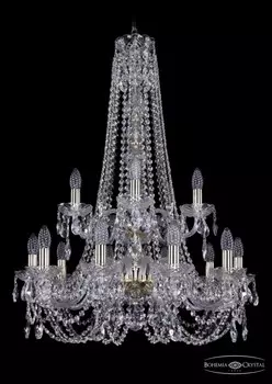 1406/10+5/240/h-90/2d/G Подвесная люстра Bohemia Ivele Crystal