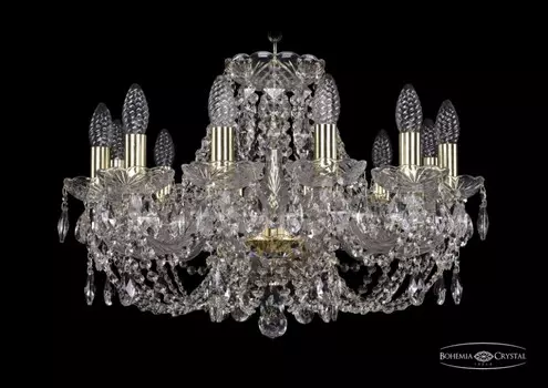 1406/12/195/G Подвесная люстра Bohemia Ivele Crystal