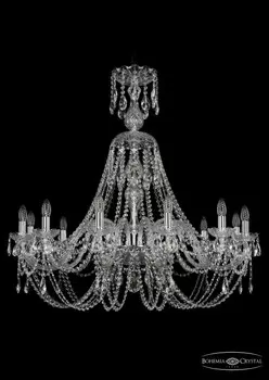 1406/12/360/XL-97/Ni Подвесная люстра Bohemia Ivele Crystal