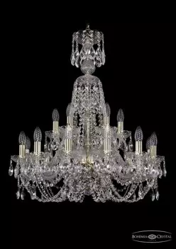 1406/12+6/240/XL-78/G Подвесная люстра Bohemia Ivele Crystal