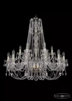 1406/12+6/300/h-90/G Подвесная люстра Bohemia Ivele Crystal