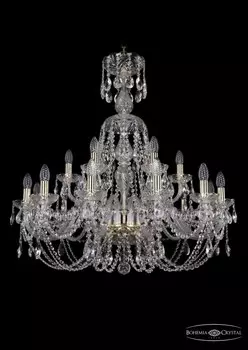 1406/12+6/300/XL-90/G Подвесная люстра Bohemia Ivele Crystal