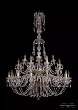 1406/16+8+4/400/XL-160/2d/G Подвесная люстра Bohemia Ivele Crystal
