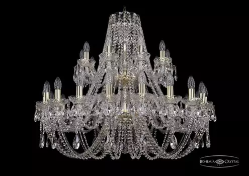 1406/20+10/360/2d/G Подвесная люстра Bohemia Ivele Crystal
