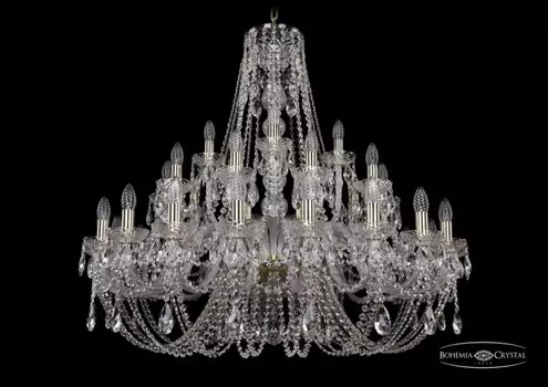 1406/20+10+5/360/G Подвесная люстра Bohemia Ivele Crystal