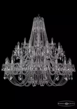 1406/20+10+5/400/2d/Ni Подвесная люстра Bohemia Ivele Crystal