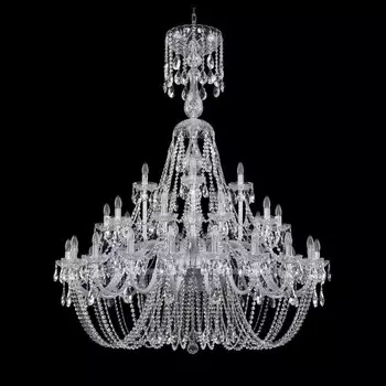 1406/20+10+5/460/XL-165/Ni Подвесная люстра Bohemia Ivele