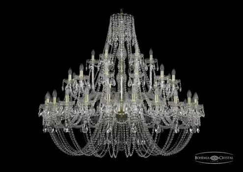 1406/20+10+5/530/G Подвесная люстра Bohemia Ivele Crystal
