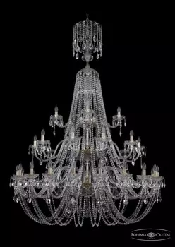 1406/20+10+5/530/XL-204/3d/G Подвесная люстра Bohemia Ivele Crystal