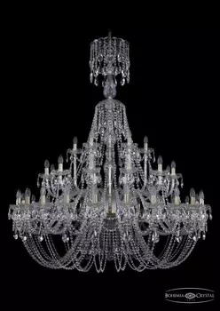 1406/24+12+6/530/XL-160/G Подвесная люстра Bohemia Ivele Crystal