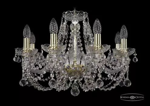 1406/8/195/G/Balls Подвесная люстра Bohemia Ivele Crystal