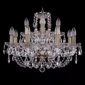 1406/8+4/195/Pa Подвесная люстра Bohemia Ivele