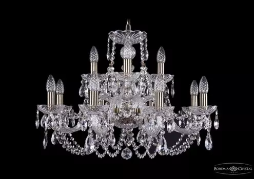 1406/8+4/240/Pa Подвесная люстра Bohemia Ivele Crystal