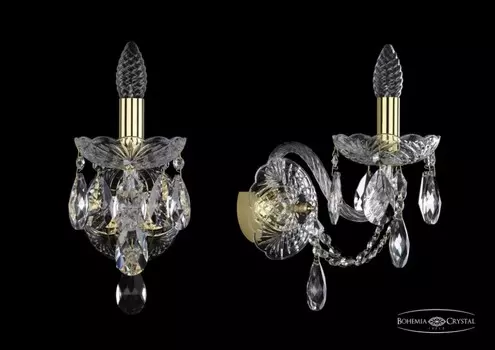 1406B/1/160/XL/G Бра Bohemia Ivele Crystal