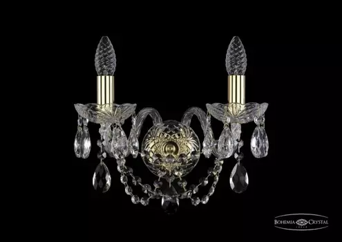 1406B/2/141/G Бра Bohemia Ivele Crystal