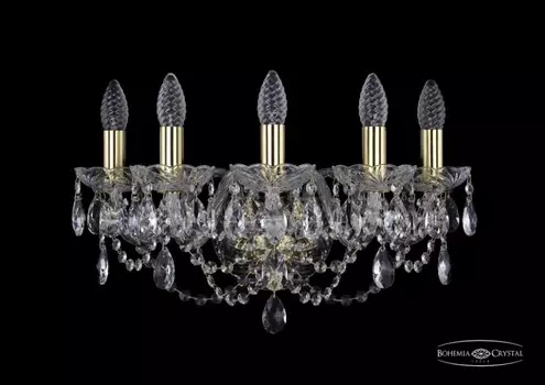 1406B/5/160/G Бра Bohemia Ivele Crystal
