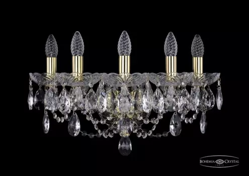 1406B/5/160/XL/G Бра Bohemia Ivele Crystal