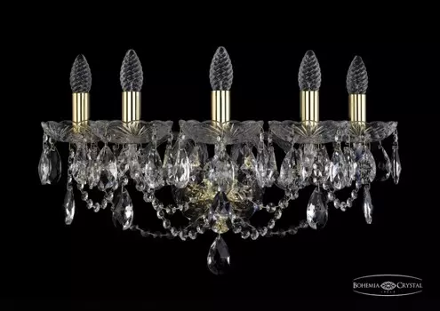 1406B/5/195/XL/G Бра Bohemia Ivele Crystal