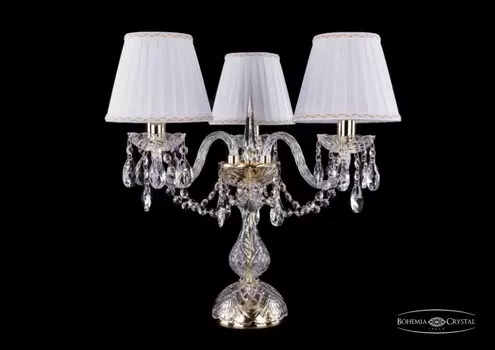 Настольная лампа хрустальная 1406L/3/141-39 G SH2A-160