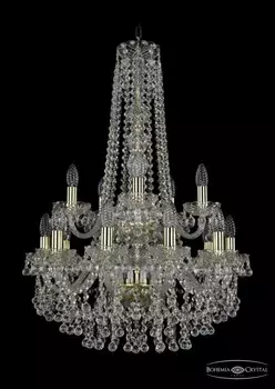 1409/10+5/195/h-83/2d/G Подвесная люстра Bohemia Ivele Crystal
