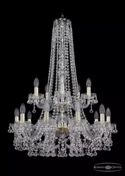 1409/10+5/240/h-91/2d/G Подвесная люстра Bohemia Ivele Crystal