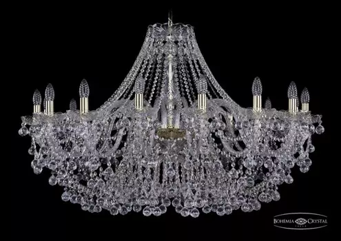 1409/16/400/G Подвесная люстра Bohemia Ivele Crystal