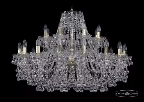 1409/16+8/360/G Подвесная люстра Bohemia Ivele Crystal
